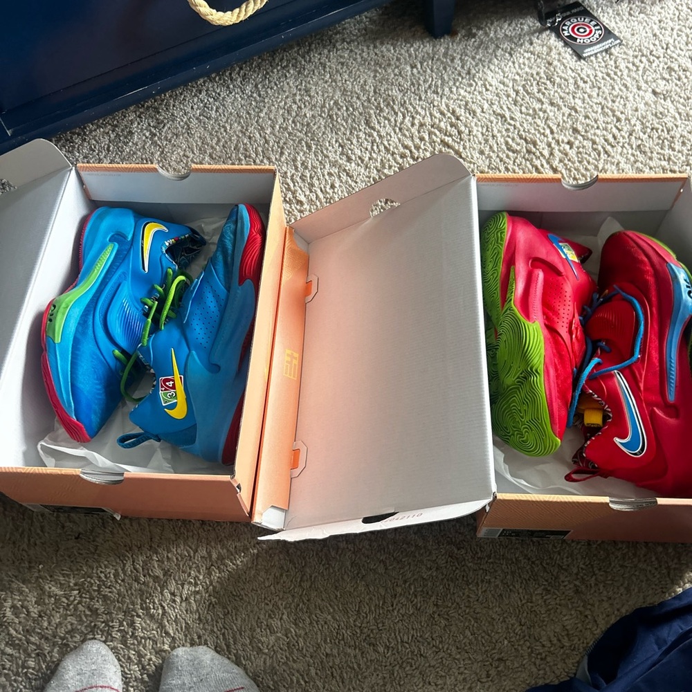 Nike Blue and red gianni’s 3 freak
